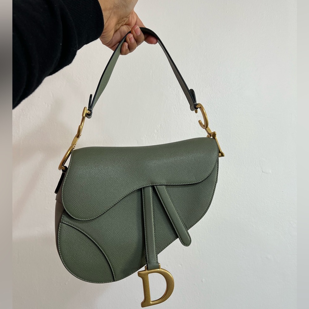 Dior Saddle leather handbag